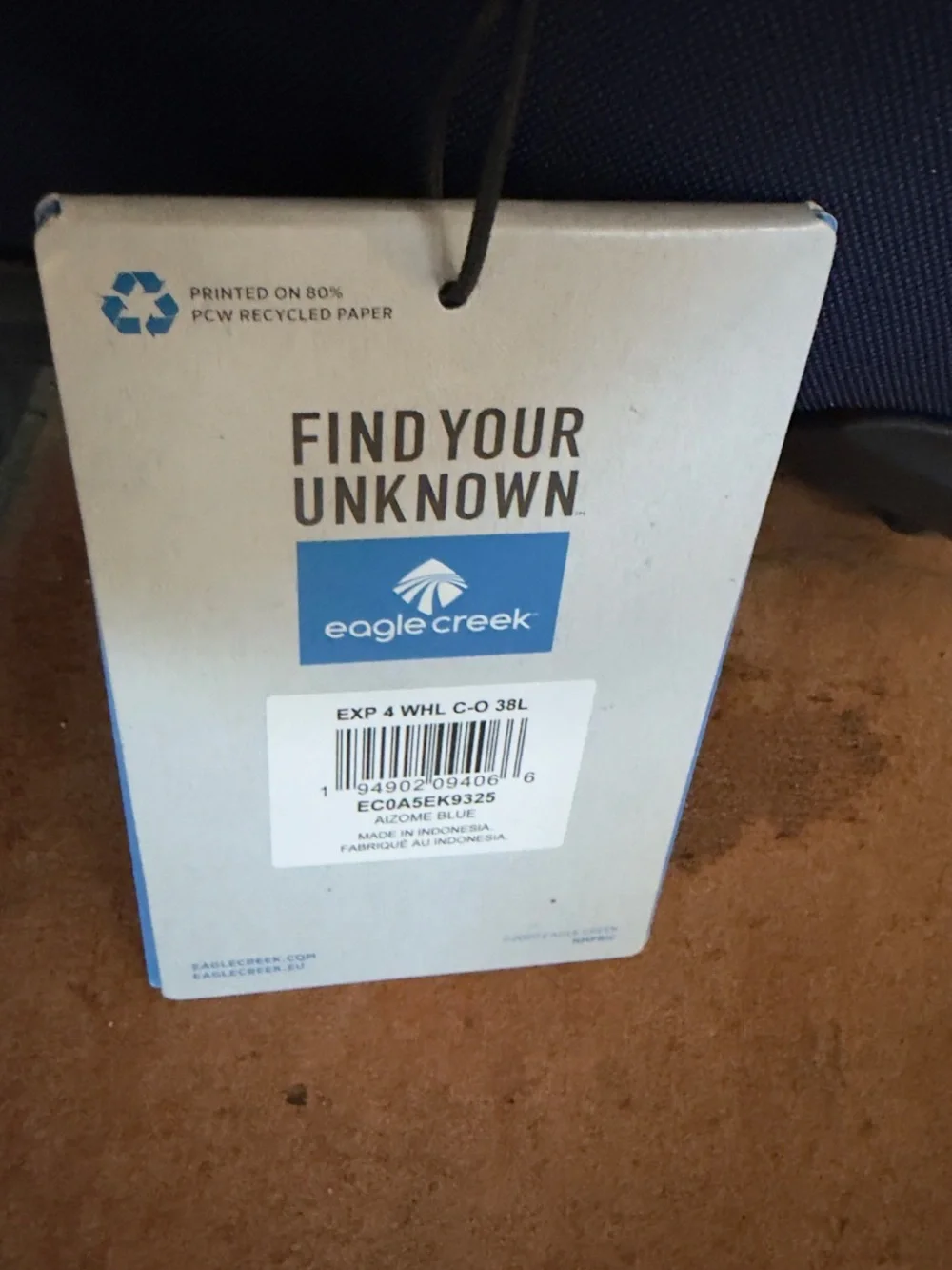 NEW Eagle Creek Expanse 4-wheel Carry On 38L | NWT